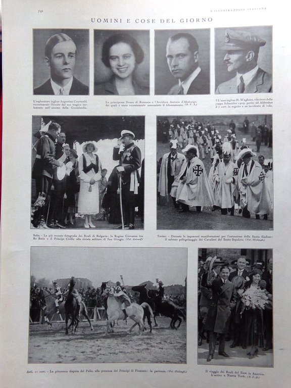 L'illustrazione Italiana 17 Maggio 1931 Presidenti Francia Dolfi Tibet Gallina