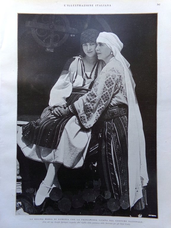 L'Illustrazione Italiana 17 Ottobre 1926 Gramatica Borsa Bologna Maria Romania | Immagine Gallery 3