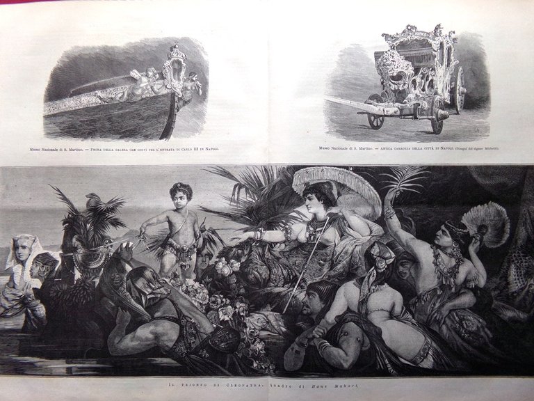 L'Illustrazione Italiana 18 Agosto 1878 Pallavicino Pallone Parigi Makart Napoli | Immagine Gallery 2