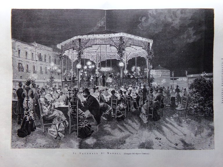 L'Illustrazione Italiana 18 Agosto 1878 Pallavicino Pallone Parigi Makart Napoli | Immagine Gallery 4