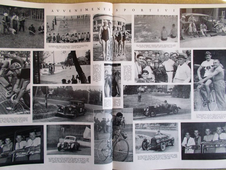 L'Illustrazione Italiana 18 Agosto 1935 Coppa Davis Targa Abruzzo Abate …