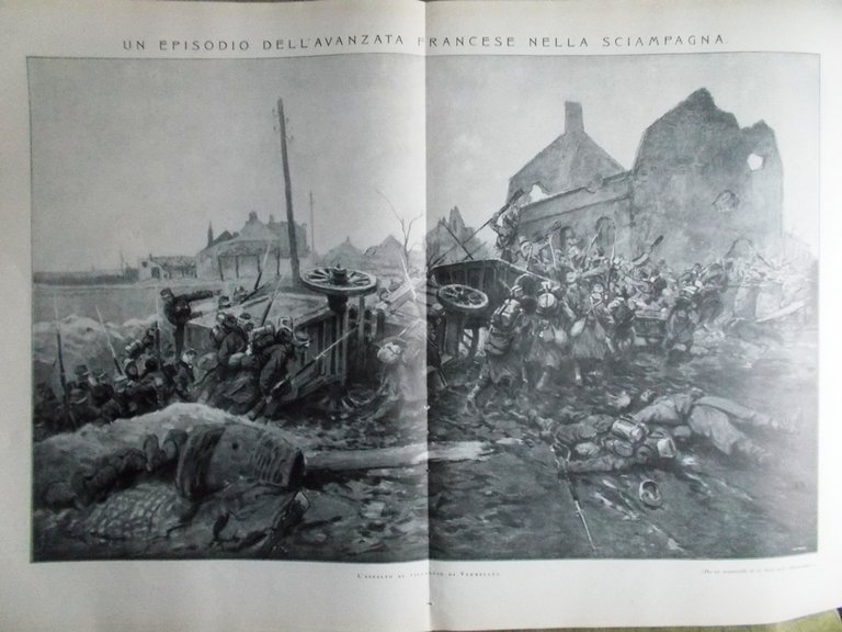 L'illustrazione Italiana 18 Aprile 1915 WW1 Tenedo Carpazi Loeffler Bracco …