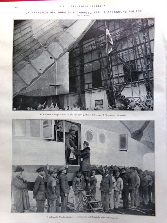 L'Illustrazione Italiana 18 Aprile 1926 Attentato a Mussolini Libia Redi … | Immagine Gallery 2