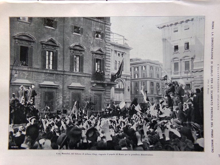 L'Illustrazione Italiana 18 Aprile 1926 Attentato a Mussolini Libia Redi … | Immagine Gallery 3