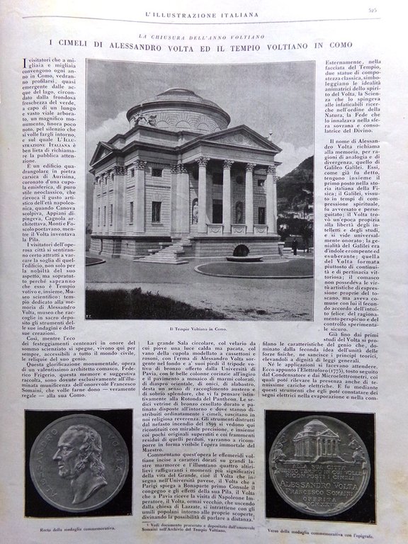 L'Illustrazione Italiana 18 Dicembre 1927 Nobel Deledda Augustus Scotto Gorizia