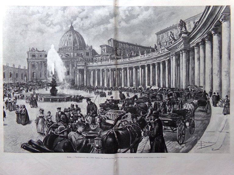L'Illustrazione Italiana 18 Febbraio 1900 De Amicis Baravalle Bologna Transvaal