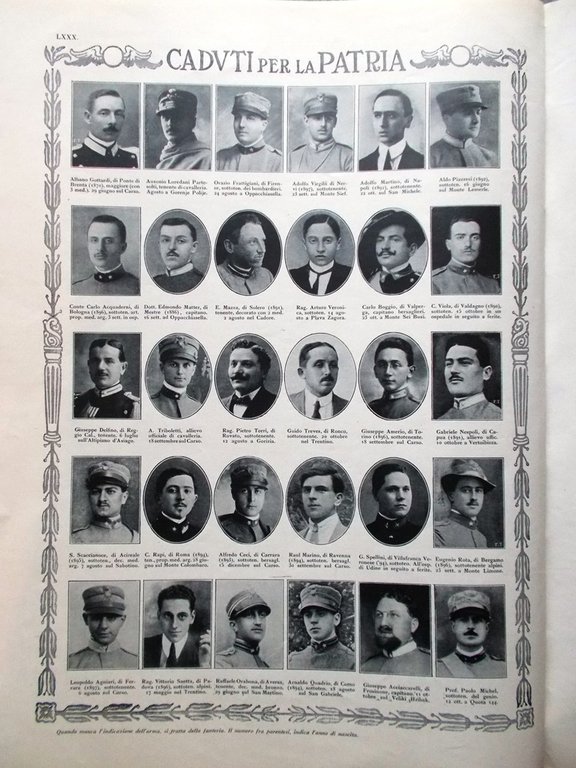 L'Illustrazione Italiana 18 Febbraio 1917 WW1 Raemaekers Gorizia Prestito Cadore