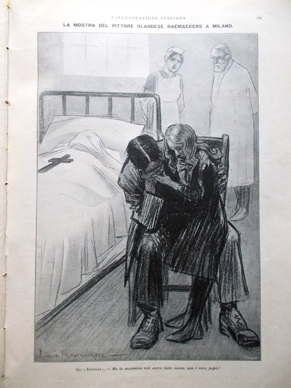 L'Illustrazione Italiana 18 Febbraio 1917 WW1 Raemaekers Gorizia Prestito Cadore