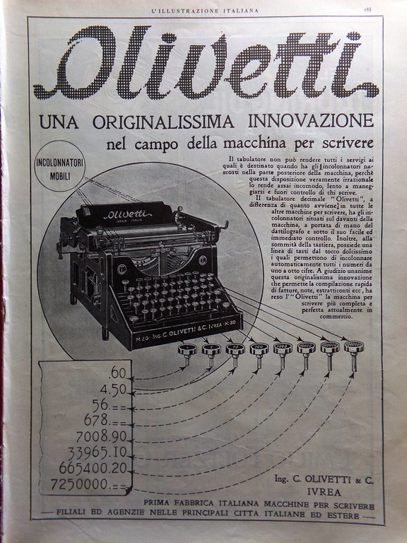 L'Illustrazione Italiana 18 Febbraio 1923 Pio XI Jolanda Balcani Rontgen …