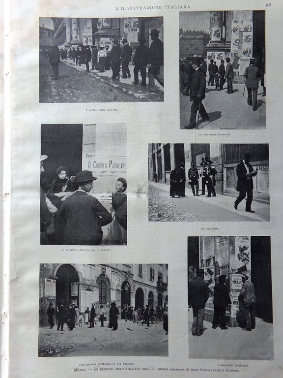 L'Illustrazione Italiana 18 Giugno 1899 Stella Polare Duca Abruzzi Volta …