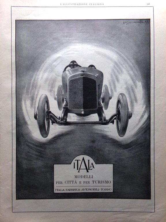 L'Illustrazione Italiana 18 Giugno 1922 Caviglia Marconi Telegrafia Marsala Fide | Immagine Gallery 4