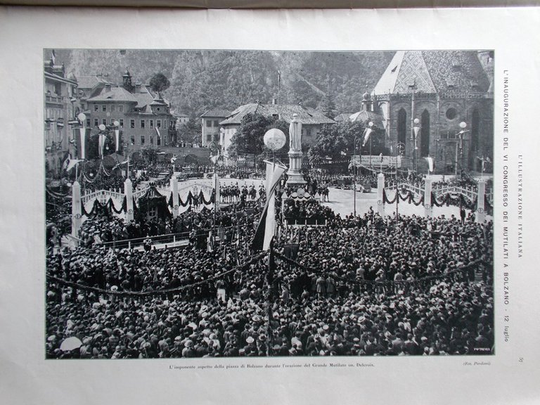 L'Illustrazione Italiana 18 Luglio 1926 Congresso Chicago Battisti Bolzano Ostia | Immagine Gallery 3