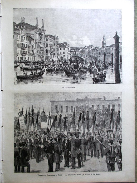 L'Illustrazione Italiana 18 Maggio 1884 Prati Pompei Bellaggio Città di … | Immagine Gallery 2