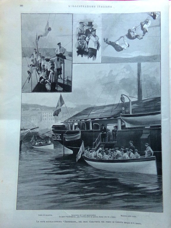 L'Illustrazione Italiana 18 Marzo 1906 Catastrofe Courrières Mura Napoli Cattaro