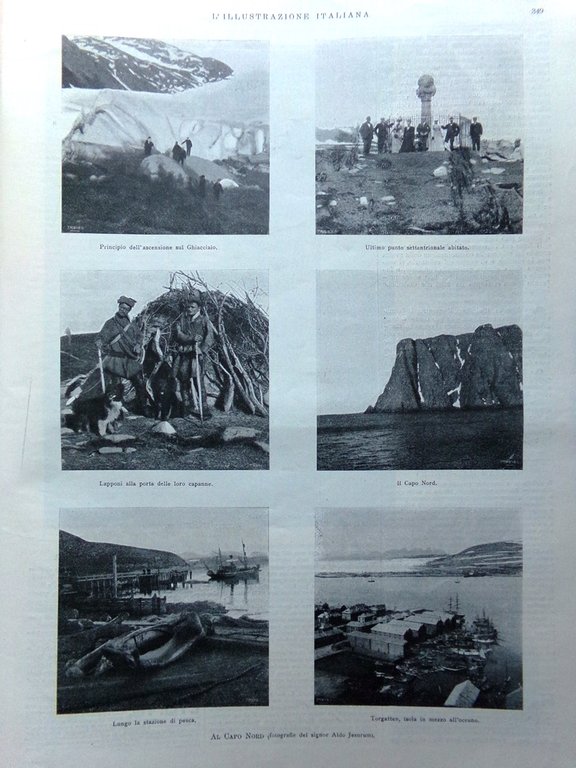 L'Illustrazione Italiana 18 Novembre 1900 De Wet McKinley Capo Nord …