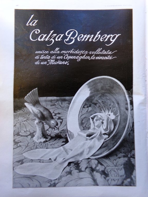 L'Illustrazione Italiana 18 Novembre 1928 Eruzione Etna Battistini Hirohito Rosa