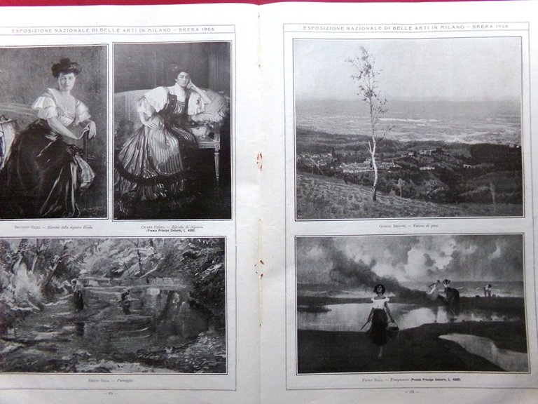 L'illustrazione Italiana 18 Ottobre 1908 Esposizione Arti a Brera Austria … | Immagine Gallery 2