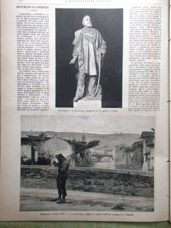 L'illustrazione Italiana 18 Settembre 1887 Uniformi Manovre Emilia Nordenskjold