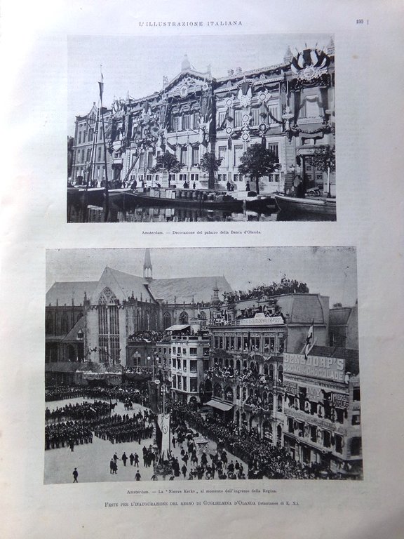 L'Illustrazione Italiana 18 Settembre 1898 Assassinio Sissi Elisabetta Austria
