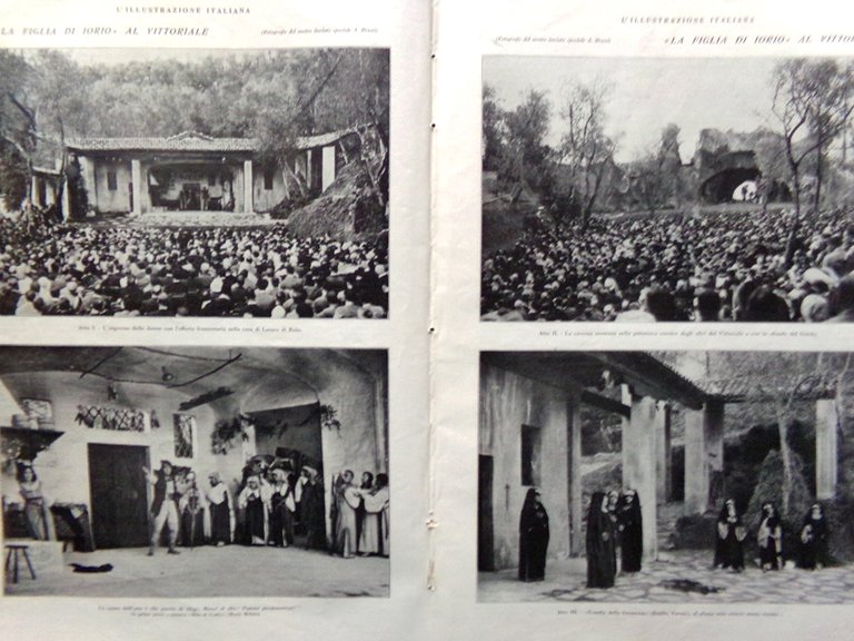 L'Illustrazione Italiana 18 Settembre1927 Figlia Iorio D'Annunzio Cecco d'Ascoli