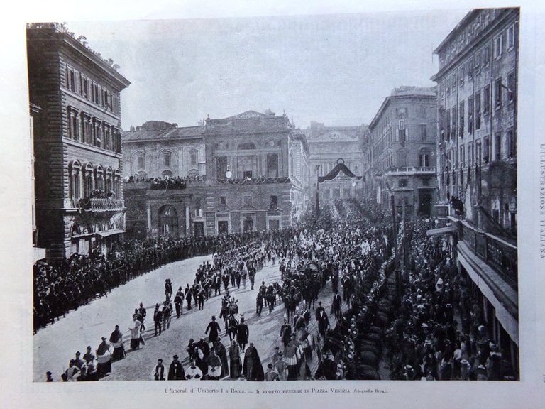 L'Illustrazione Italiana 19 Agosto 1900 Castel Giubileo Vittorio Emanuele Savoia
