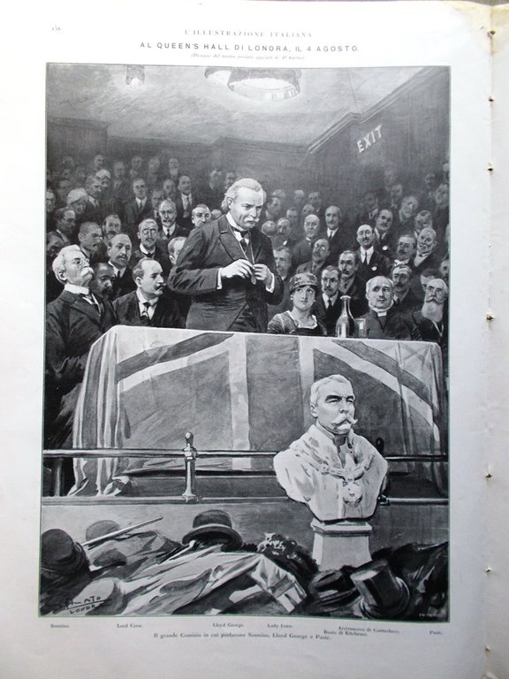 L'Illustrazione Italiana 19 Agosto 1917 WW1 Nazario Sauro Fiandre Cordevole …