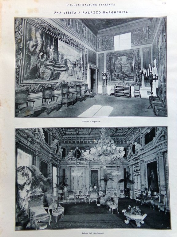 L'Illustrazione Italiana 19 Agosto 1923 Danzica Abruzzo Chieti Ritmica New …