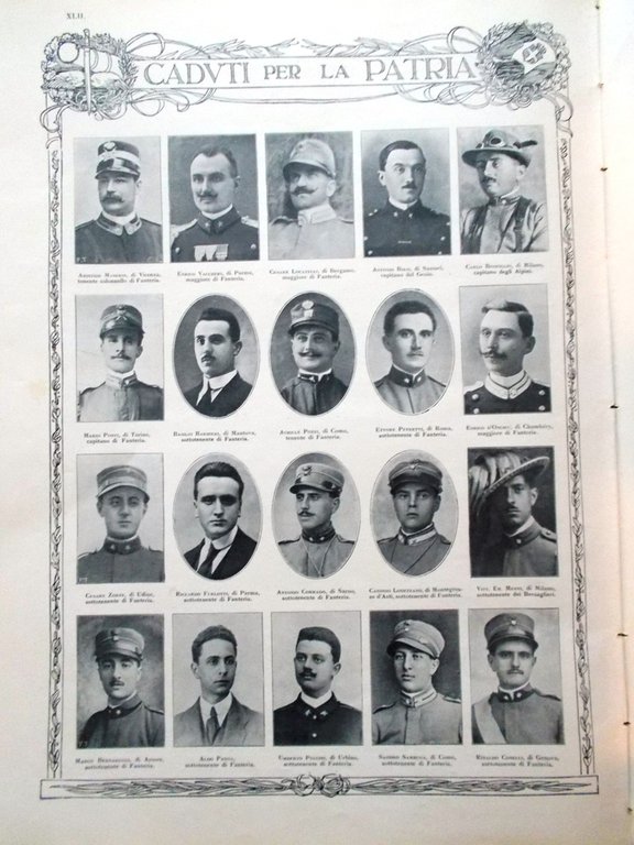 L'illustrazione Italiana 19 Dicembre 1915 WW1 Consiglio Guerra Tofano Kitchener