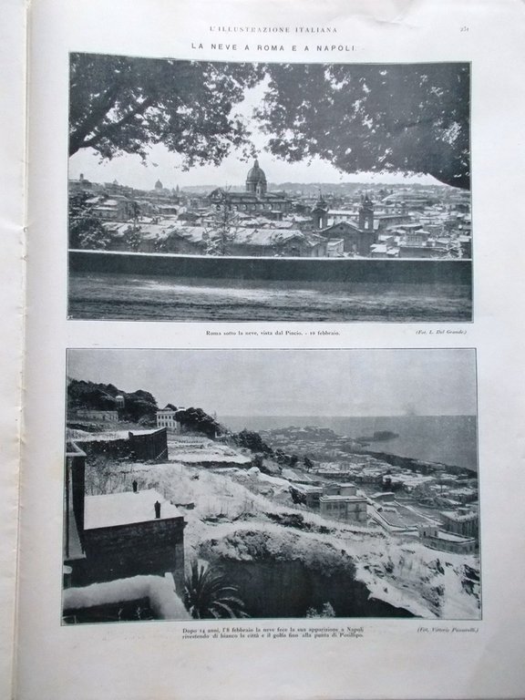 L'Illustrazione Italiana 19 Febbraio 1922 Incoronazione Pio XI Misurata Jacopone