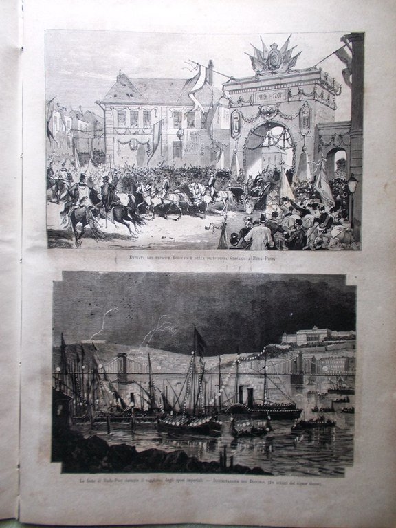 L'Illustrazione Italiana 19 Giugno 1881 Certosa Pavia Calderon Stephenson Cahors