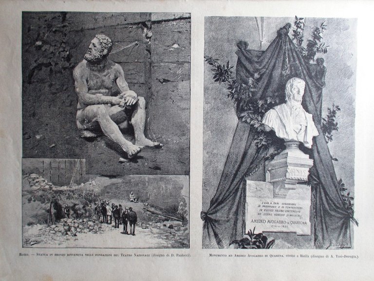 L'Illustrazione Italiana 19 Luglio 1885 Processo Sbarbaro Cattedrale Prato Poldi