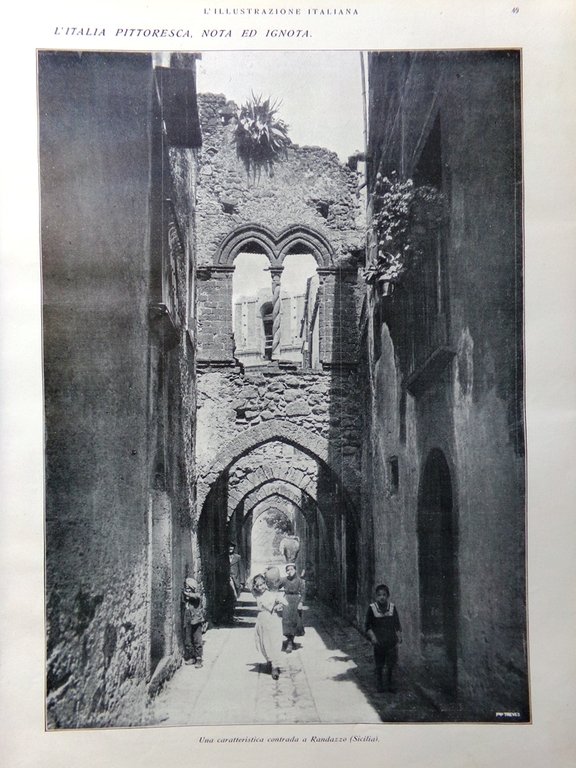 L'Illustrazione Italiana 19 Luglio 1925 Alfa Romeo Giacomo Boni Randazzo … | Immagine Gallery 3