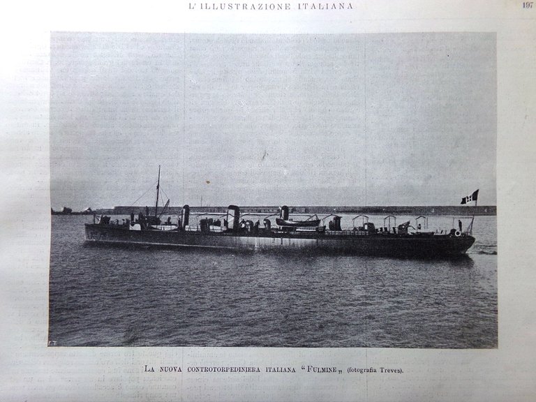 L'Illustrazione Italiana 19 Marzo 1899 Processione Santo Abruzzo Diga Nilo …