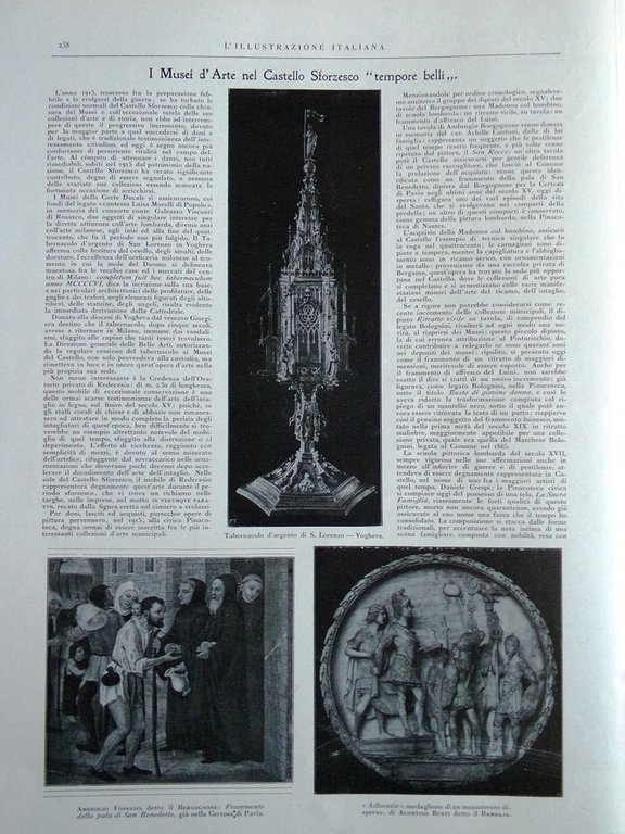 L'illustrazione Italiana 19 Marzo 1916 WW1 Battaglia di Verdun Bailo …