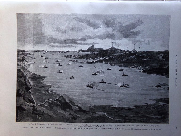 L'Illustrazione Italiana 19 Novembre 1893 Leoncavallo Melilla Masetti Santander