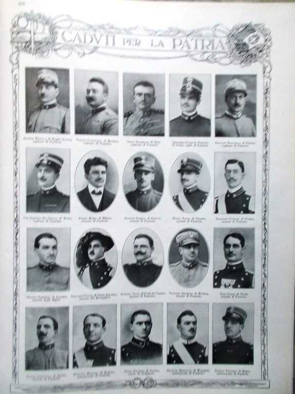 L'illustrazione Italiana 19 Settembre 1915 WW1 Calandra Col di Lana …