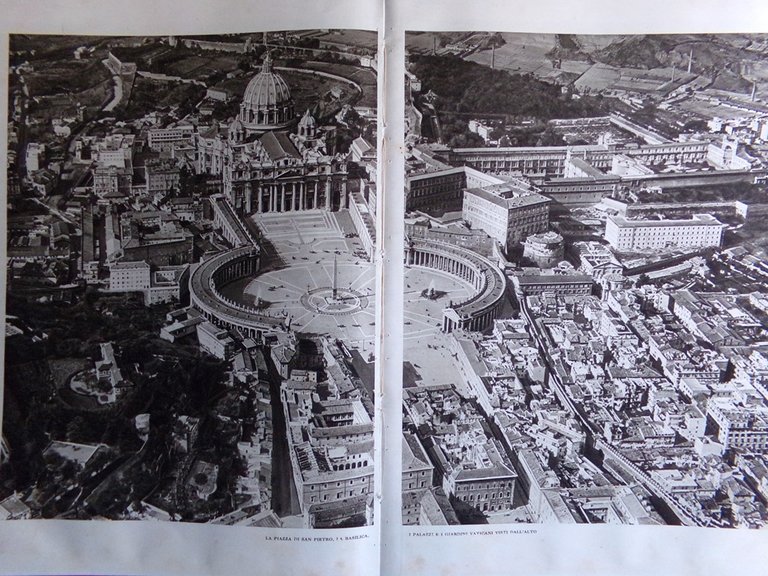 L'Illustrazione Italiana 1929 Speciale Città del Vaticano Guardia Svizzera Papa