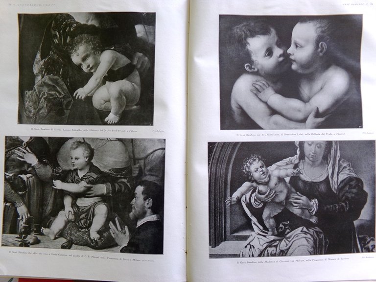 L'illustrazione Italiana 1931 Numero Speciale Natale Gesù Bambino Papini Quadri