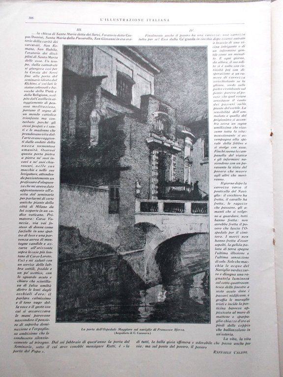 L'Illustrazione Italiana 2 Aprile 1922 Fascismo Villa Medici Donà di …