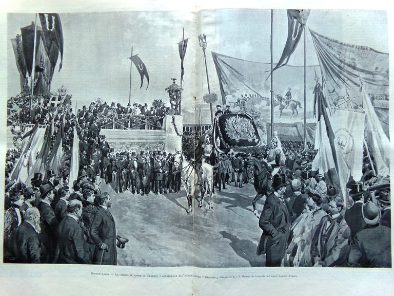 L'Illustrazione Italiana 2 Dicembre 1900 Kruger a Marsiglia Leoncavallo D'Ancona