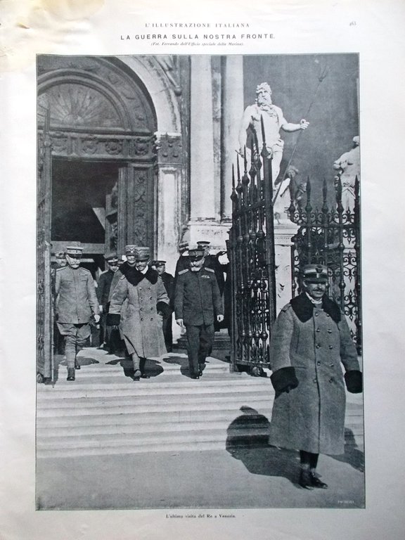 L'Illustrazione Italiana 2 Dicembre 1917 WW1 Fagarè di Piave Lenin …