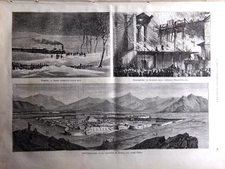 L'Illustrazione Italiana 2 Febbraio 1879 Gastaldi Trieste Afghanistan Birmingham | Immagine Gallery 6