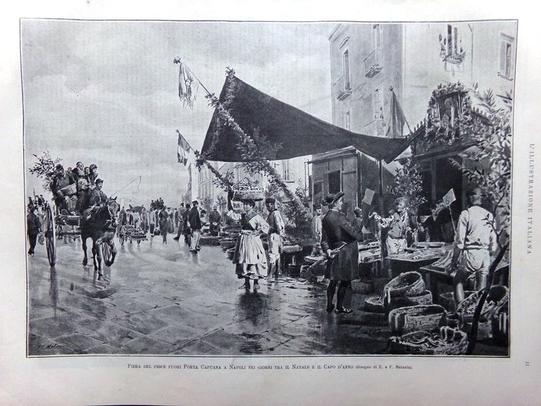 L'Illustrazione Italiana 2 Gennaio 1898 Daudet Leone San Marco Socialismo …