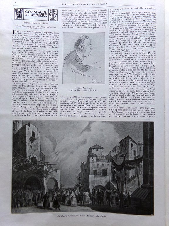 L'Illustrazione Italiana 2 Gennaio 1927 Podestà Morte Mikado Vulcania Lovatelli