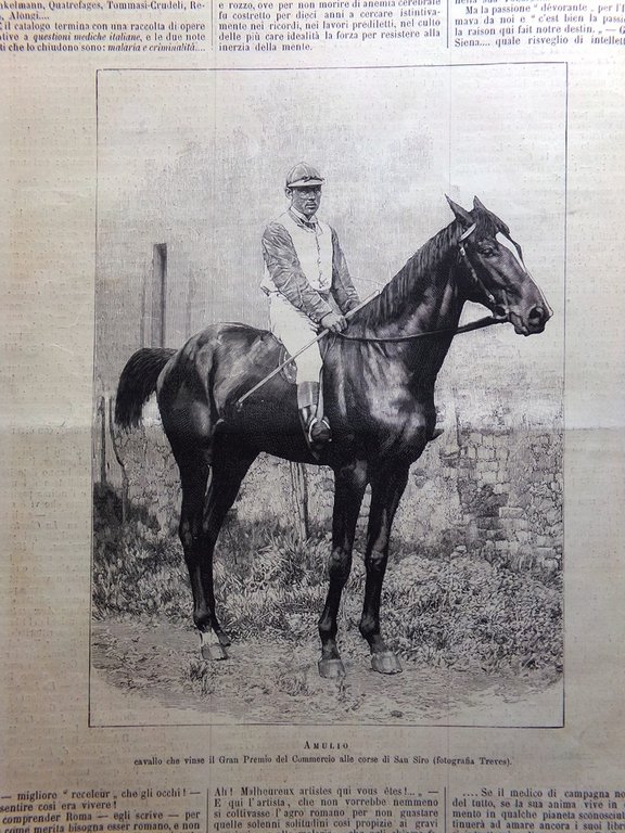 L'Illustrazione Italiana 2 Giugno 1889 Re Italia Berlino Disordini Milano …