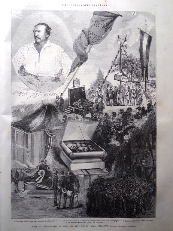 L'Illustrazione Italiana 2 Novembre 1879 Caduti Roma Duprez Zola Michiel … | Immagine Gallery 3