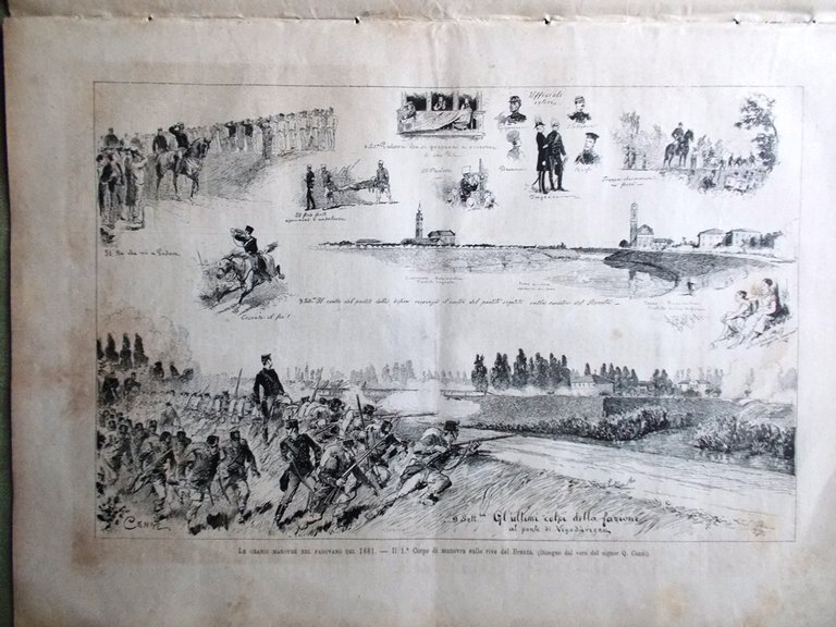L'Illustrazione Italiana 2 Ottobre 1881 Manzoni Boccaccio Arthur Stazione Milano
