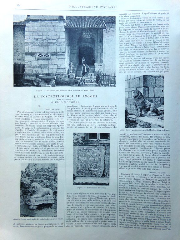 L'Illustrazione Italiana 2 Ottobre 1898 Varo Nave Puglia Taranto Cosenz …