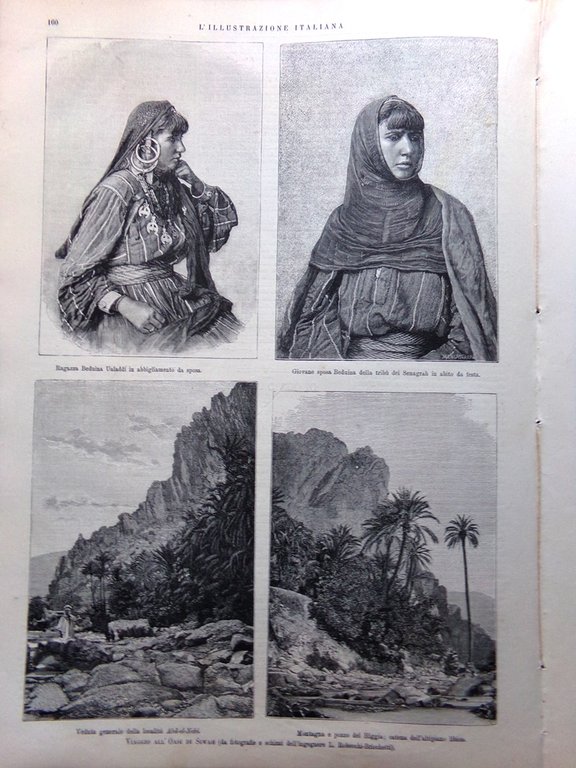 L'Illustrazione Italiana 2 Settembre 1888 Eroi Saganeiti Carcano Mentone Aosta