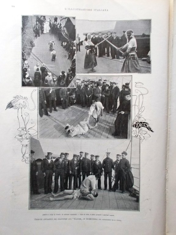 L'Illustrazione Italiana 2 Settembre 1906 Stolypin Gruppo Alpino Dente Gigante